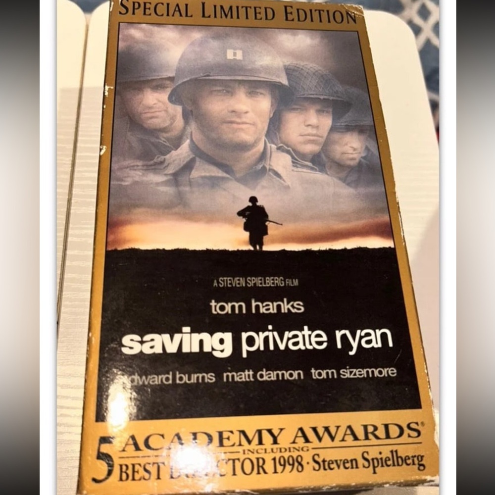 Saving Private Ryan VHS Set